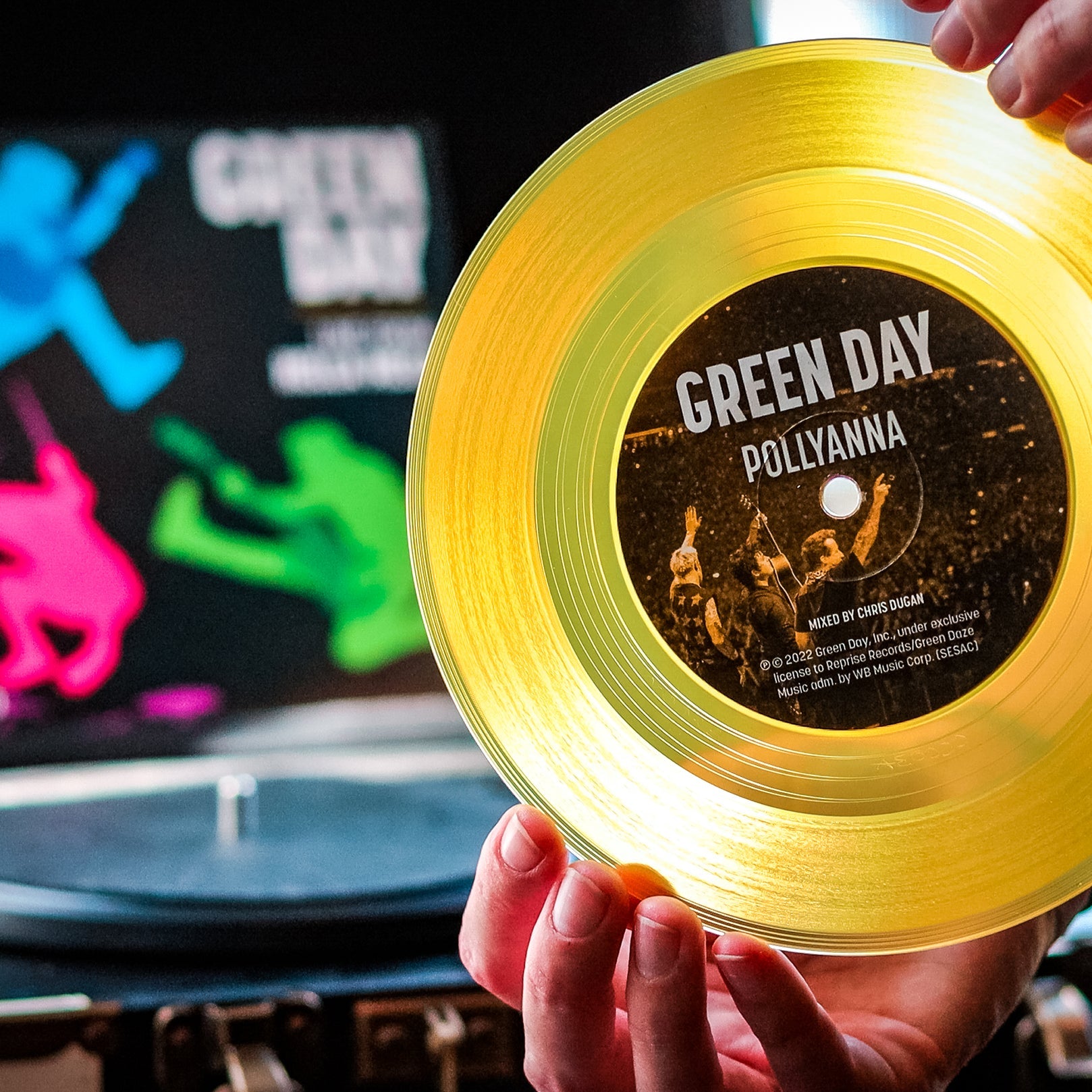 Green Day: Live From Hella Mega Vinyl (Yellow Edition) – Oakland Coffee  Works