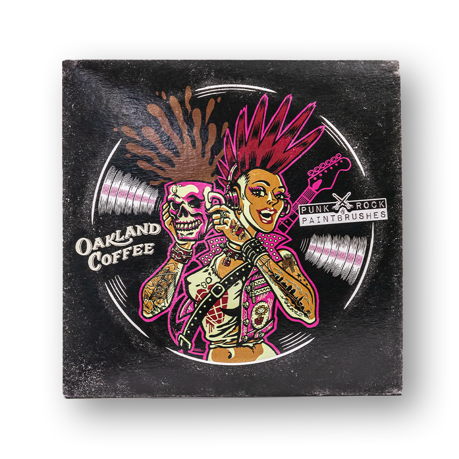 Oakland Coffee X Punk Rock and Paintbrushes Art Prints