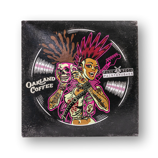 Oakland Coffee X Punk Rock and Paintbrushes Art Prints